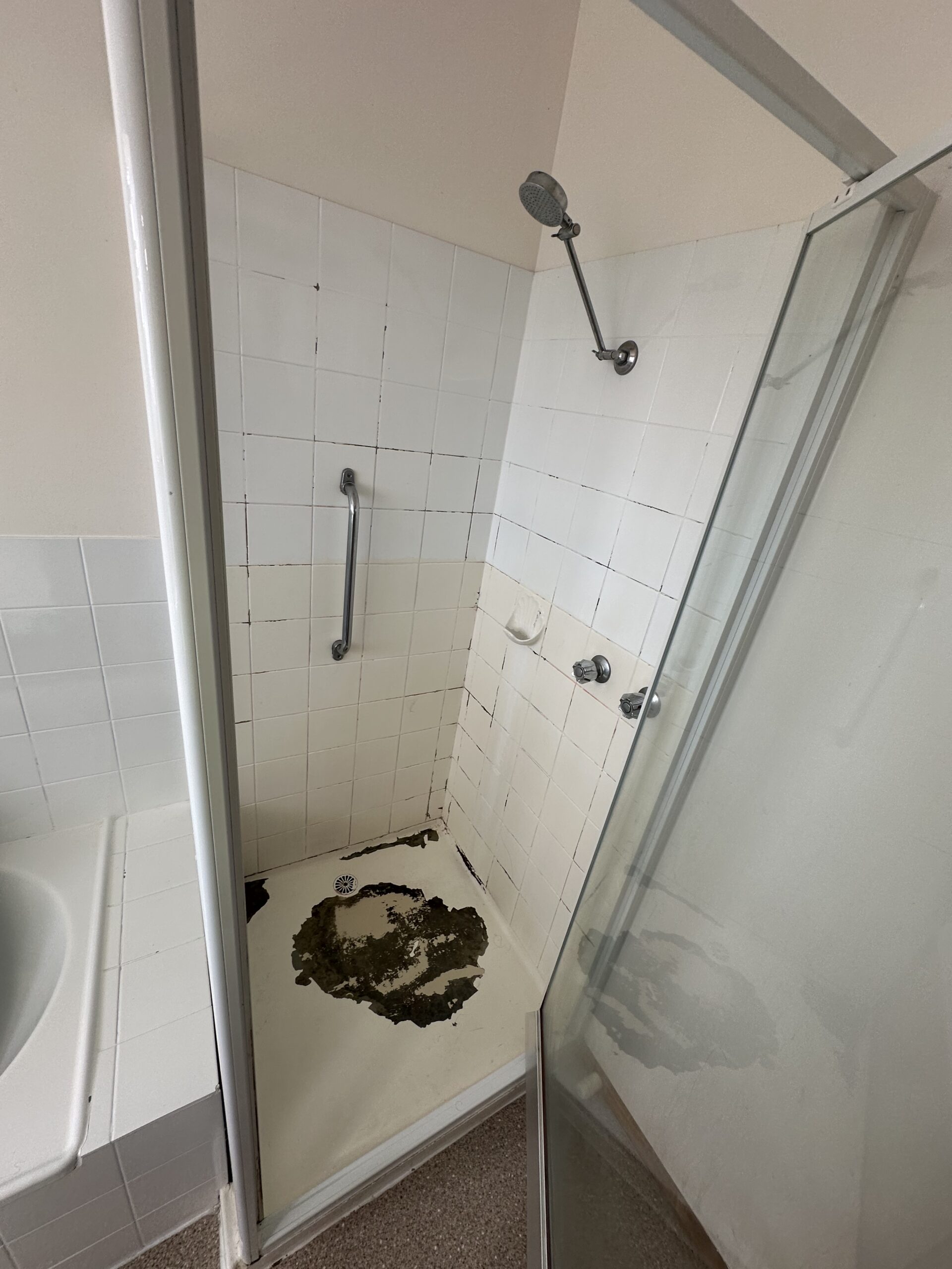 Before - Shower Base Liner