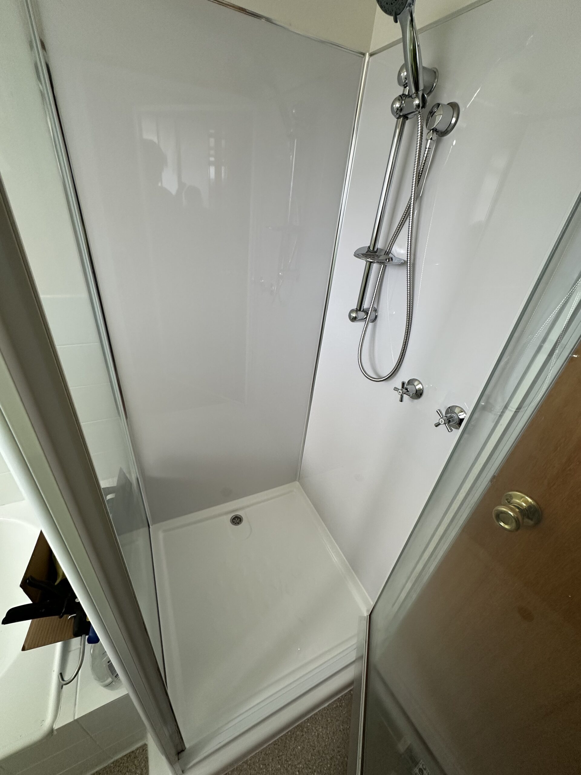 After - Shower Base Liner