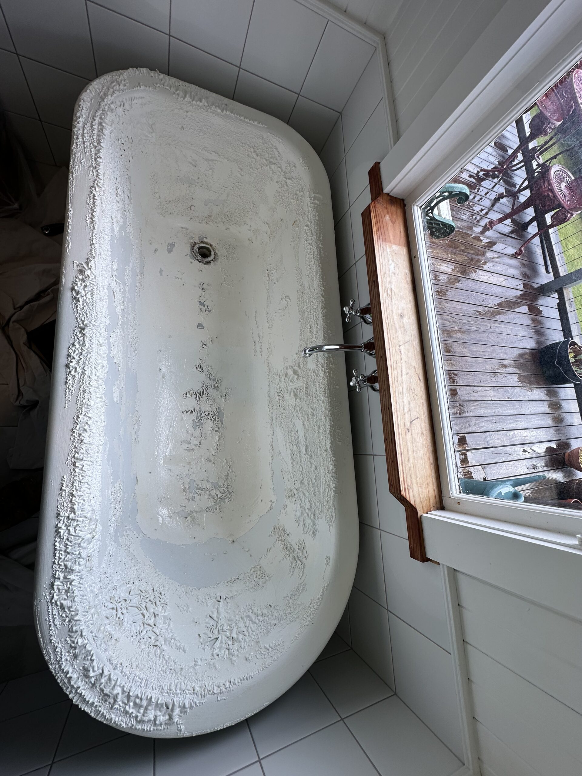 Before - Claw Foot Bath