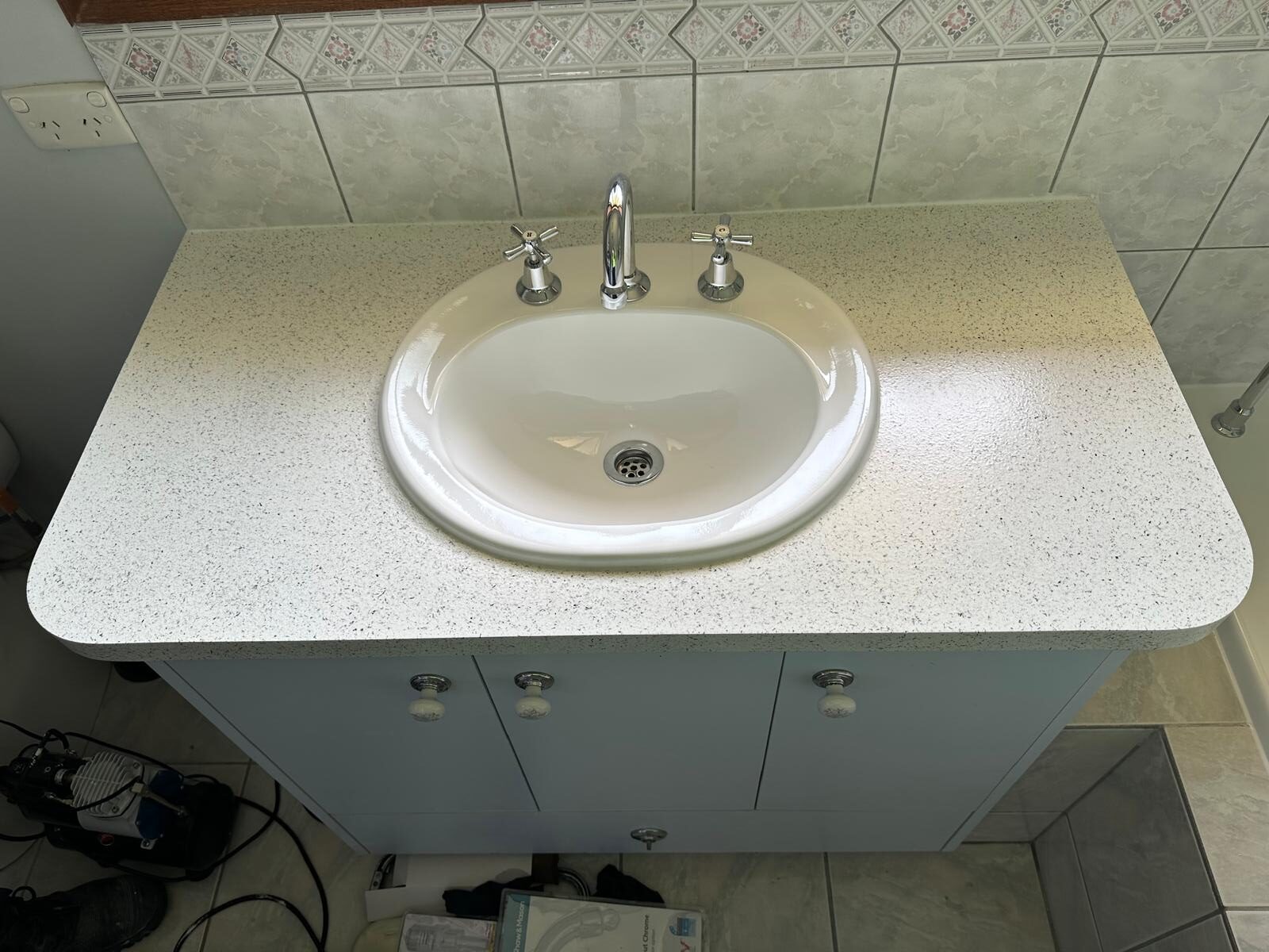 After - Vanity Top Resurfacing
