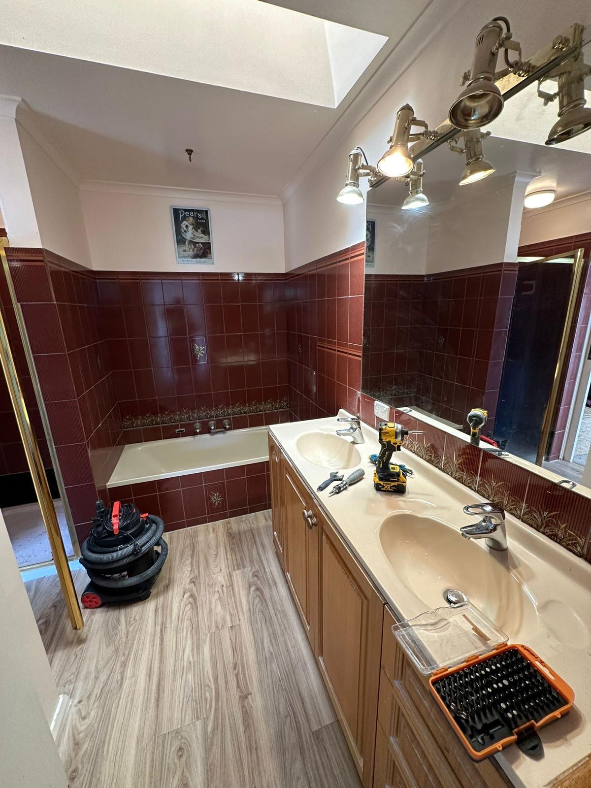 Before - Tile Resurfacing
