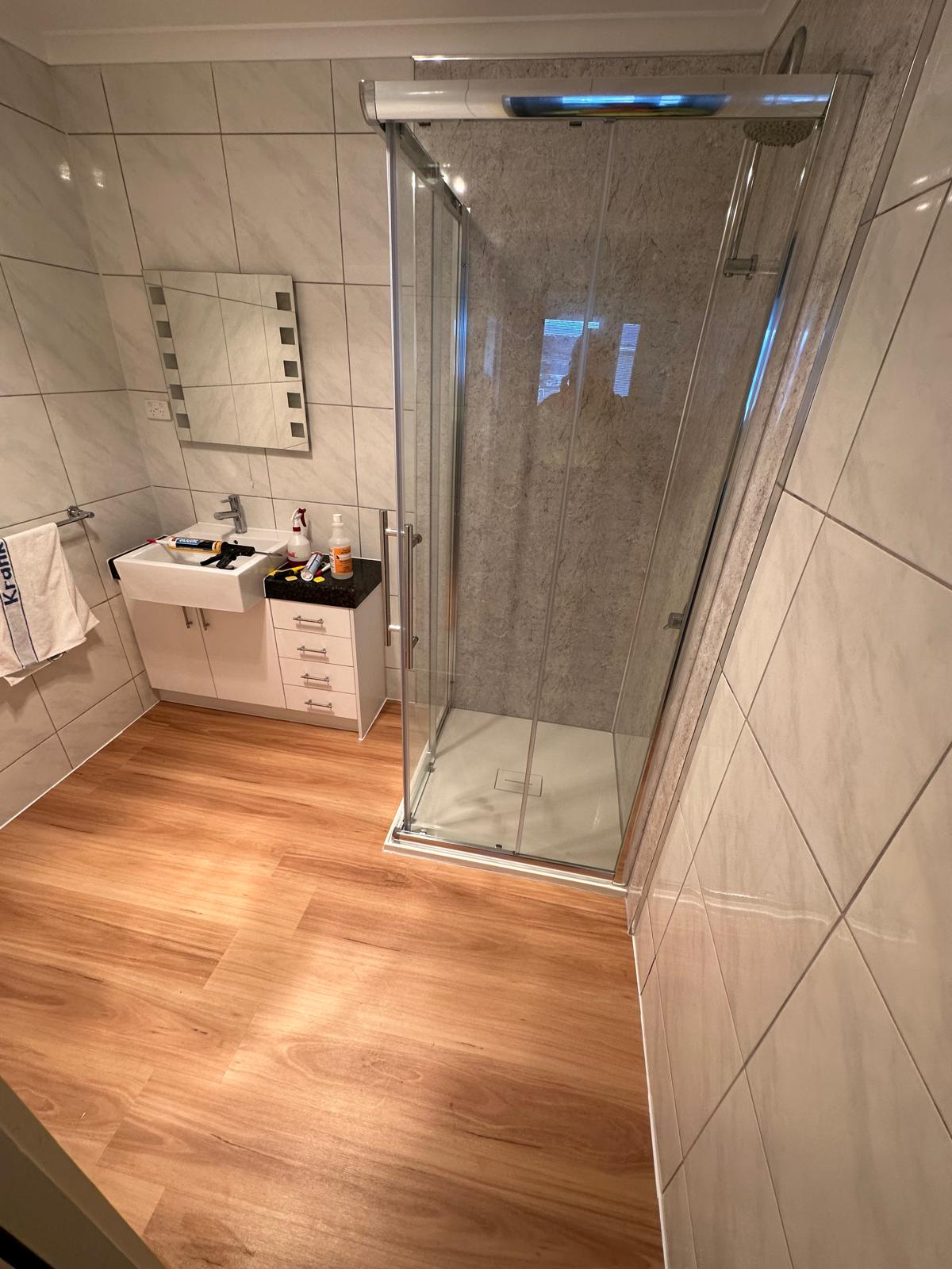 After - Shower Leak Repair
