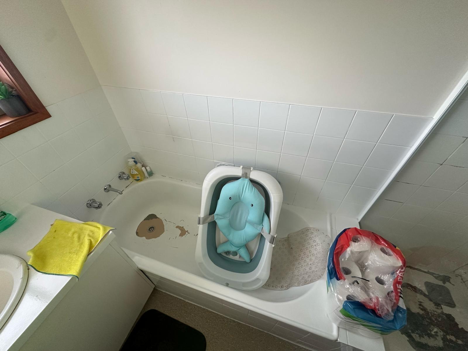 Before - Bath Liner Insert