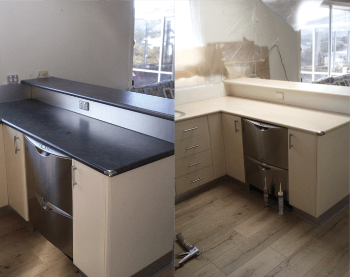 bench top resurfacing