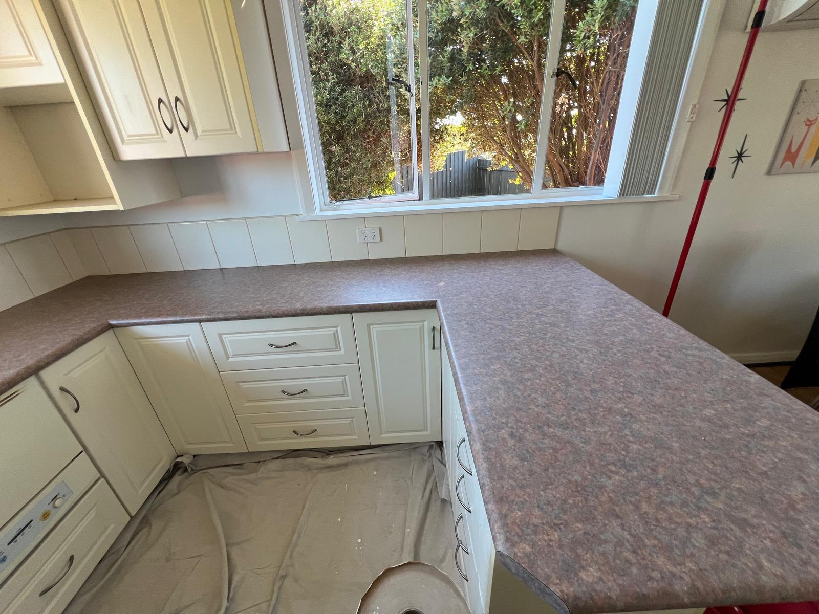 Before - Benchtop Resurfacing